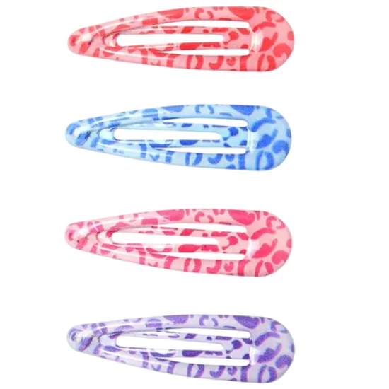 Molly And Rose Colourful Leopard Print Epoxy Sleepies 9321