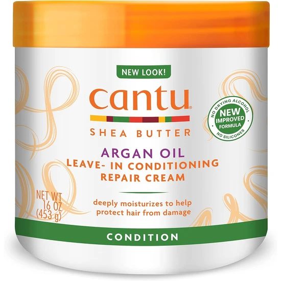 Cantu Argan Oil Leave-In Conditioning Repair Cream 453g