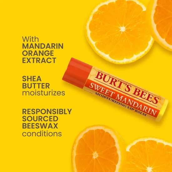 Burt's Bees Lip Balm Freshly Picked 4 Pack