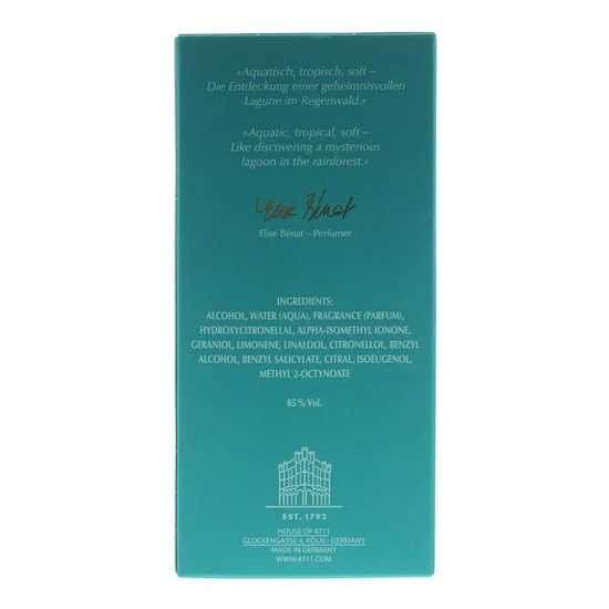 4711 Acqua Colonia Intense Refreshing Lagoons Of Laos Eau De Cologne 50ml