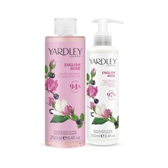 Yardley English Rose Body Gift Set 2pc