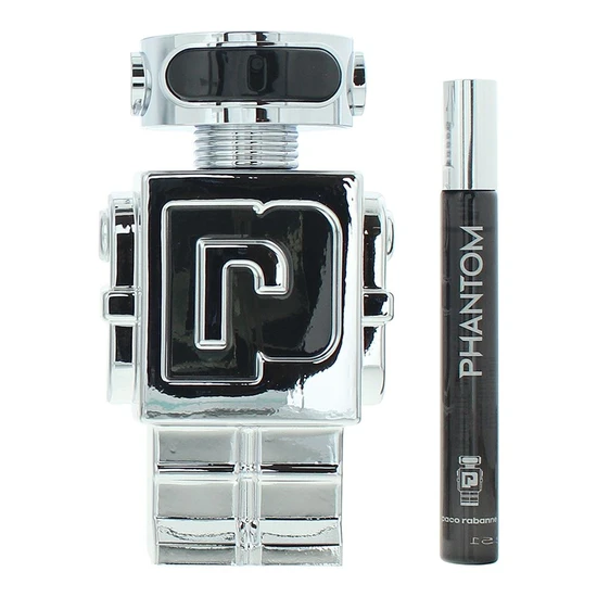 Paco Rabanne Phantom Gift Set 100ml Eau De Toilette + 10ml Eau De Toilette