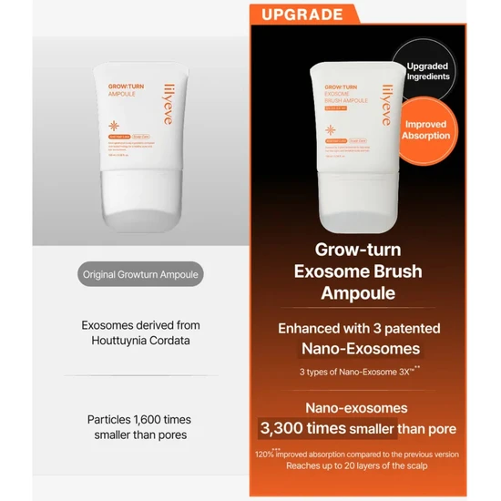 LILYEVE GrowTurn Exosome Brush Ampoule 100ml