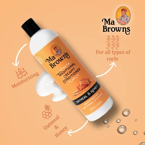 Ma Browns Traditional Creamy Conditioner With Oatmeal & Honey 473ml