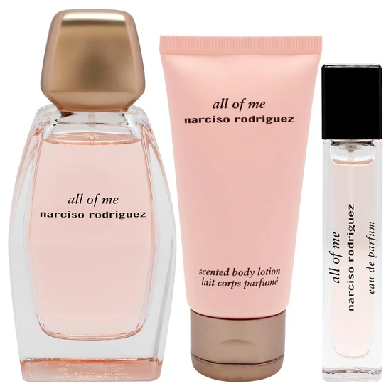 Narciso Rodriguez All Of Me Eau De Parfum 90ml, 10ml + Body Lotion 50ml Gift Set 90ml