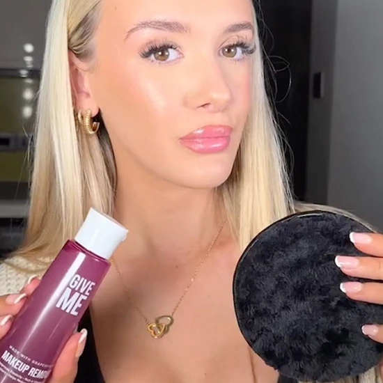 Give Me Anti-Ageing Makeup Remover & Eco Makeup Pad Set 100ml Remover + Pad