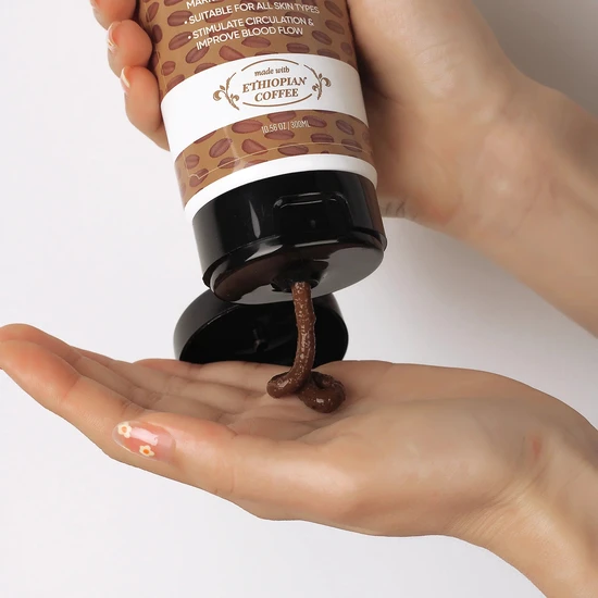 Agor Organic Coffee & Cocoa Body Scrub 300ml