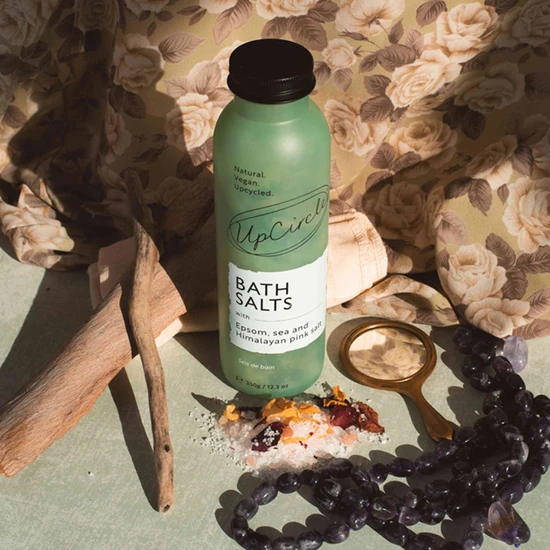 UpCircle Beauty Bath Salts With Epsom, Sea & Himalayan Pink Salt 50g