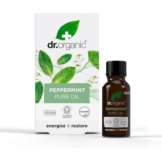 Dr. Organic Energise & Restore Peppermint Oil 10ml