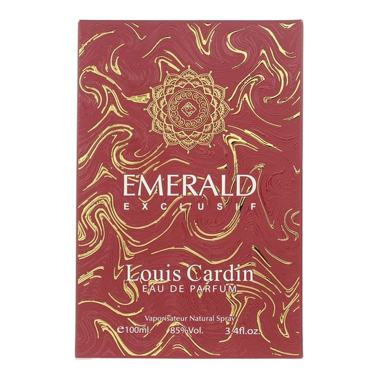 Louis Cardin Emerald Exclusif Red Eau De Parfum 100ml