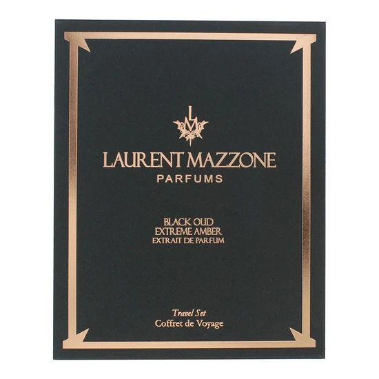 Laurent Mazzone Black Oud Extrem Amber Extrait De Parfum 3 x 15ml