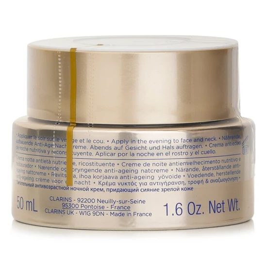 Clarins Nutri-Lumiere Nourishing, Rejuvenating Night Cream 50ml