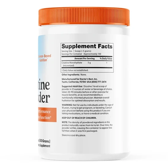 Doctor's Best Creatine Powder 500g