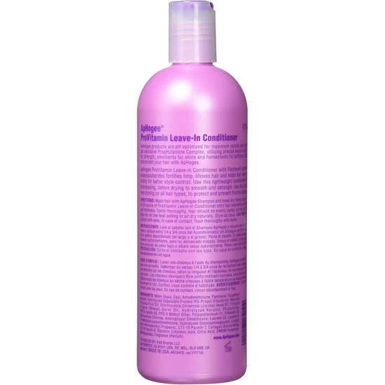 ApHogee Pro-vitamin Leave-in Conditioner 8oz