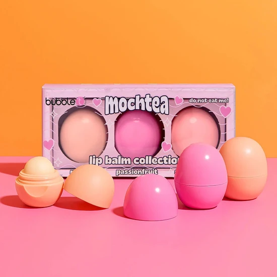 Bubble T Mochtea Lip Balm Collection 3 x 7g