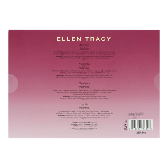 Ellen Tracy Eau De Parfum Gift Set 15ml x 4