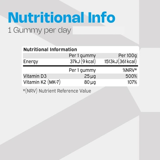 Nutriburst Vitamin D3 Ultra 30 Gummies
