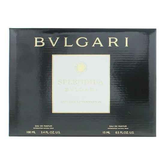Bvlgari Splendida Patchouli Tentation Gift Set 100ml EDP + 15ml EDP