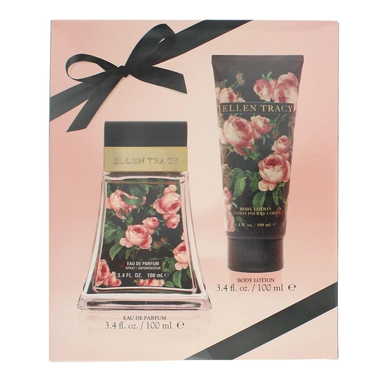 Ellen Tracy Courageous Eau De Parfum Gift Set 100ml Eau de Parfum + 100ml Body Lotion