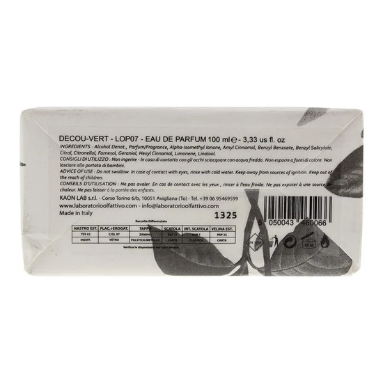Laboratorio Olfattivo Decou-Vert Eau De Parfum 100ml