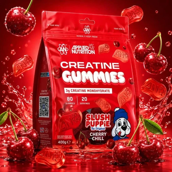 Applied Nutrition Creatine Cherry Hill Gummies 80 Gummies