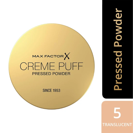 Max Factor Cr?me Puffed Pressed Powder 05 Translucent