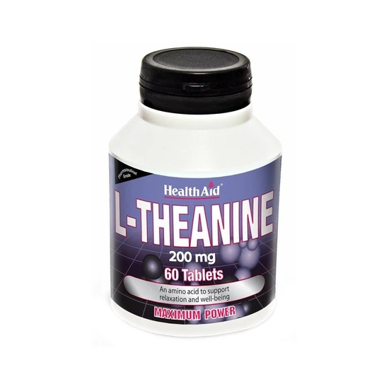 Health Aid L-Theanine 200mg Tablets 60 Tablets