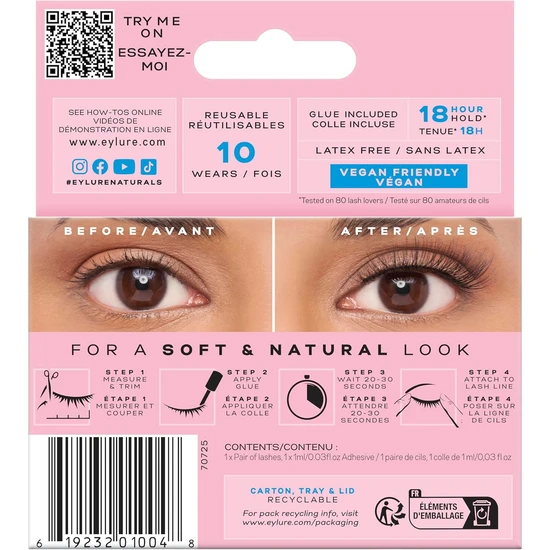 Eylure Naturals No. 032 False Lashes