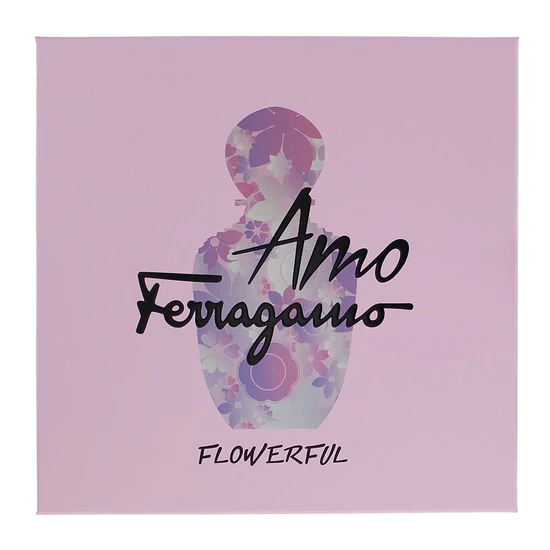 Salvatore Ferragamo Amo Ferragamo Flowerful Gift Set 50ml Eau De Toilette + 100ml Body Lotion
