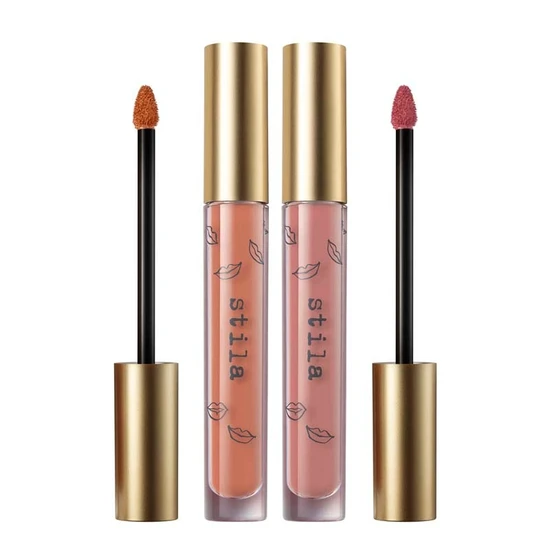 Stila Kisses Make Me Happy Stay All Day Liquid Lipstick Duo