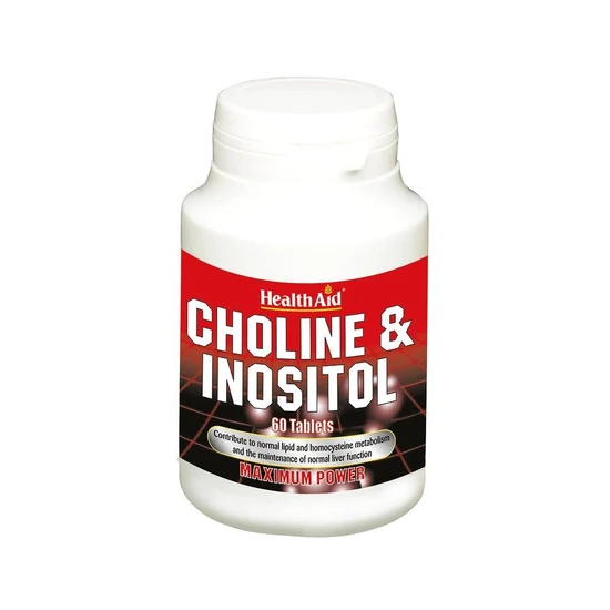 Health Aid Choline & Inositol Tablets 60 Tablets