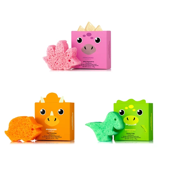 Spongelle Spongeasaurus Collection