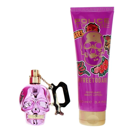 Police To Be Freetodare Eau De Parfum 40ml + Body Lotion 100ml Gift Set For Her 40ml