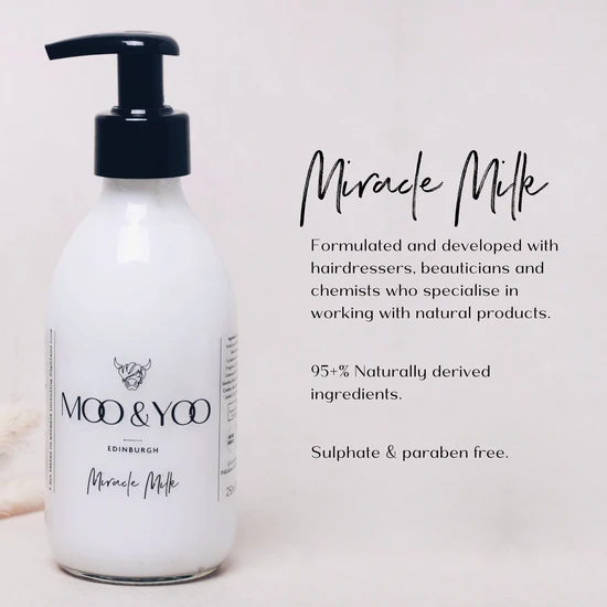 Moo & Yoo Moo&you Miracle Milk Leave-in Conditioner & Heat Protection 500ml - Refill