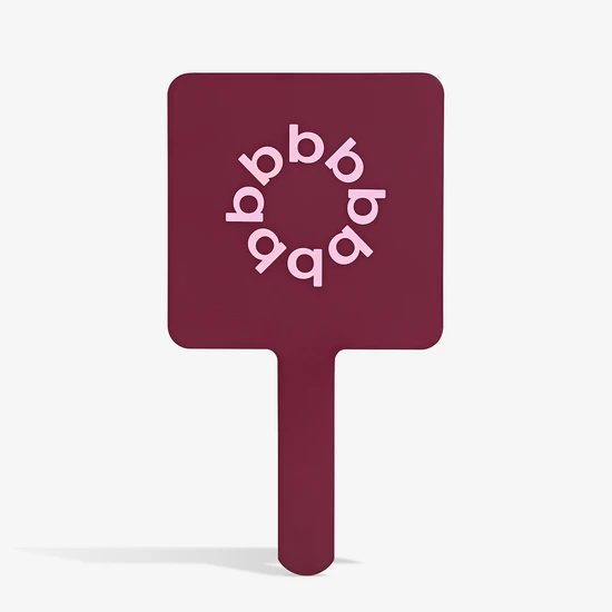 bBold THE BURGUNDY FACE MIRROR