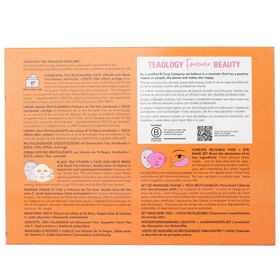 Teaology Kombucha Revitalising Forever Beauty Ritual Set 3pcs