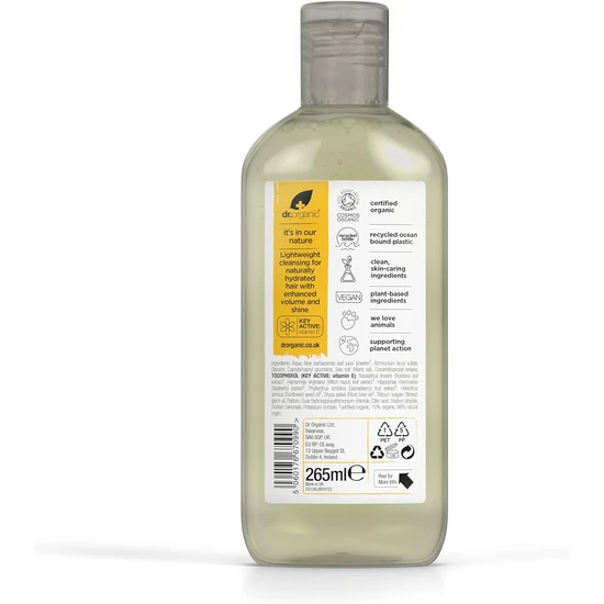 Dr. Organic Hydrate & Restore Vitamin E Shampoo 265ml