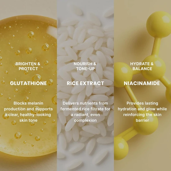 PO:DL PODL Rice Glutathione Hydromask x4