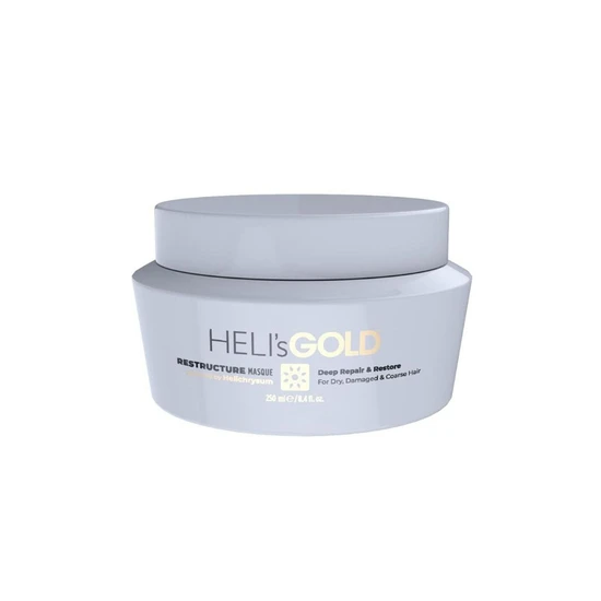 Heli's Gold Restructure Masque With Helichrysum 250ml