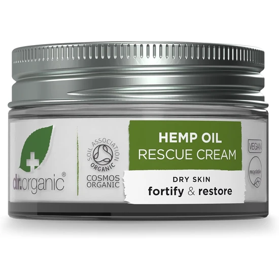 Dr. Organic Hemp Oil Rescue Cream 50ml