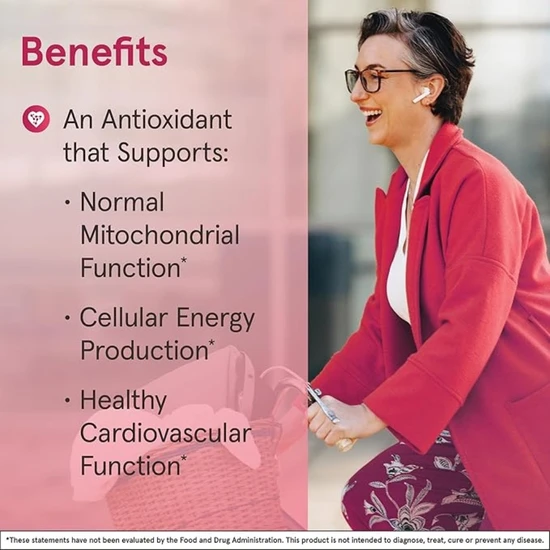 Jarrow Formulas Q-absorb 100mg Softgels 60 Softgels