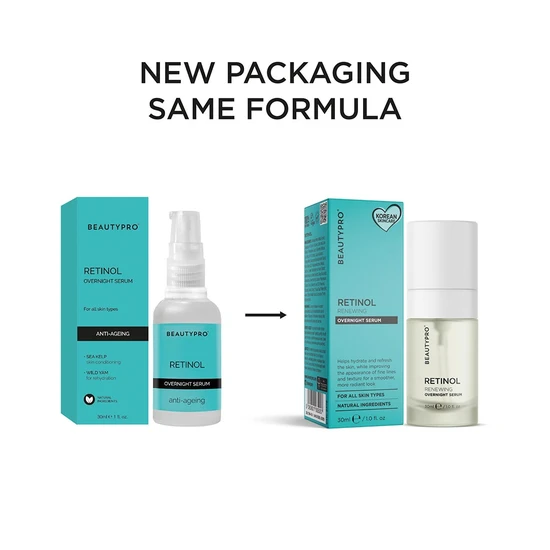 BeautyPro RETINOL 1% Overnight Serum 30ml