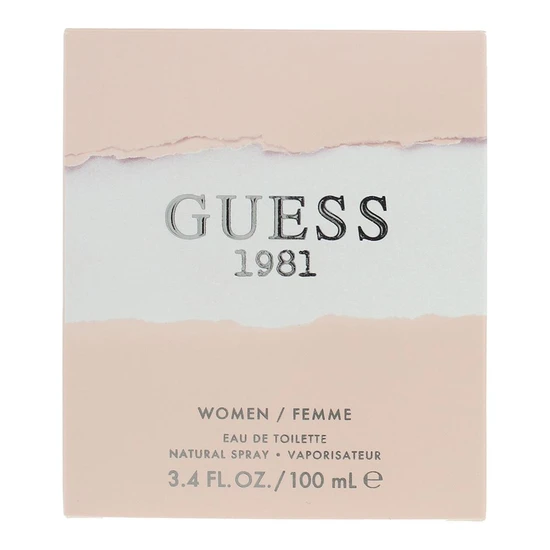 Guess 1981 Eau De Toilette 100ml