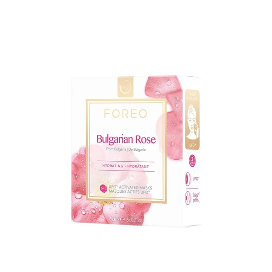 FOREO UFO Bulgarian Rose Moisture-Boosting Face Mask 6 Pack