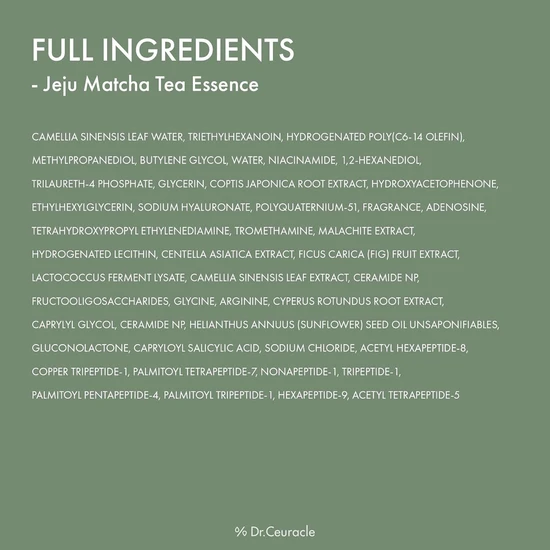 Dr. Ceuracle Jeju Matcha Tea Essence 150ml