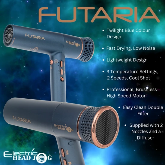 Electric Head Jog Futaria Hair Dryer Twilight