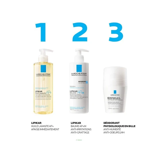 La Roche-Posay 24h Physiological Roll-On Deodorant 50ml