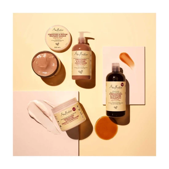 Shea Moisture Jamaican Black Castor Oil Strengthen & Restore Treatment Masque 340g