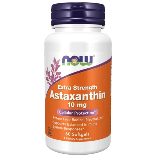 NOW Foods Astaxanthin 10mg - 60 Softgels