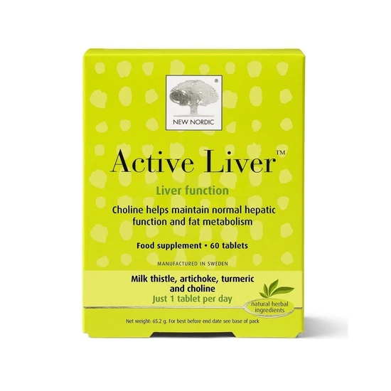 New Nordic Active Liver Tablets 60 Tablets